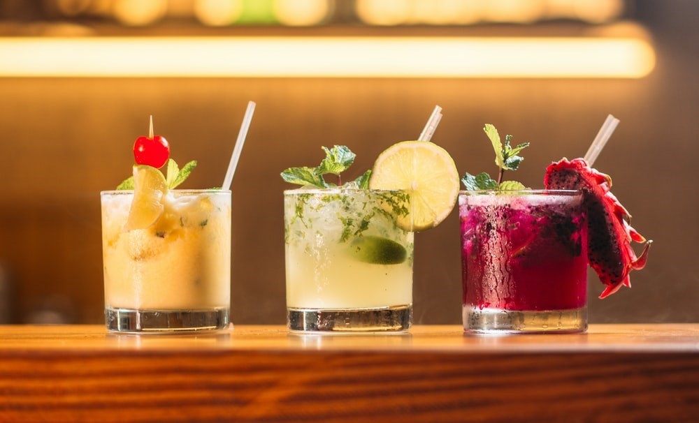 drinks infused with terpenes