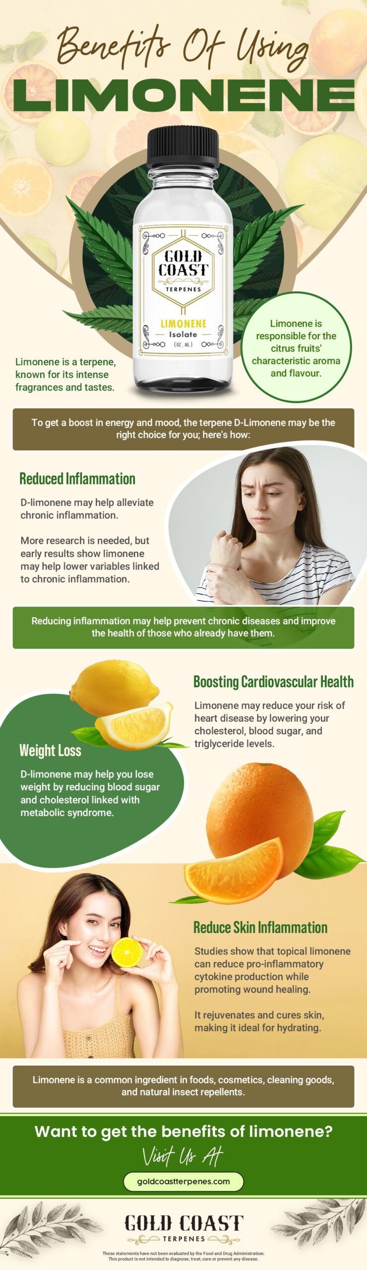 Benefits of Using Limonene