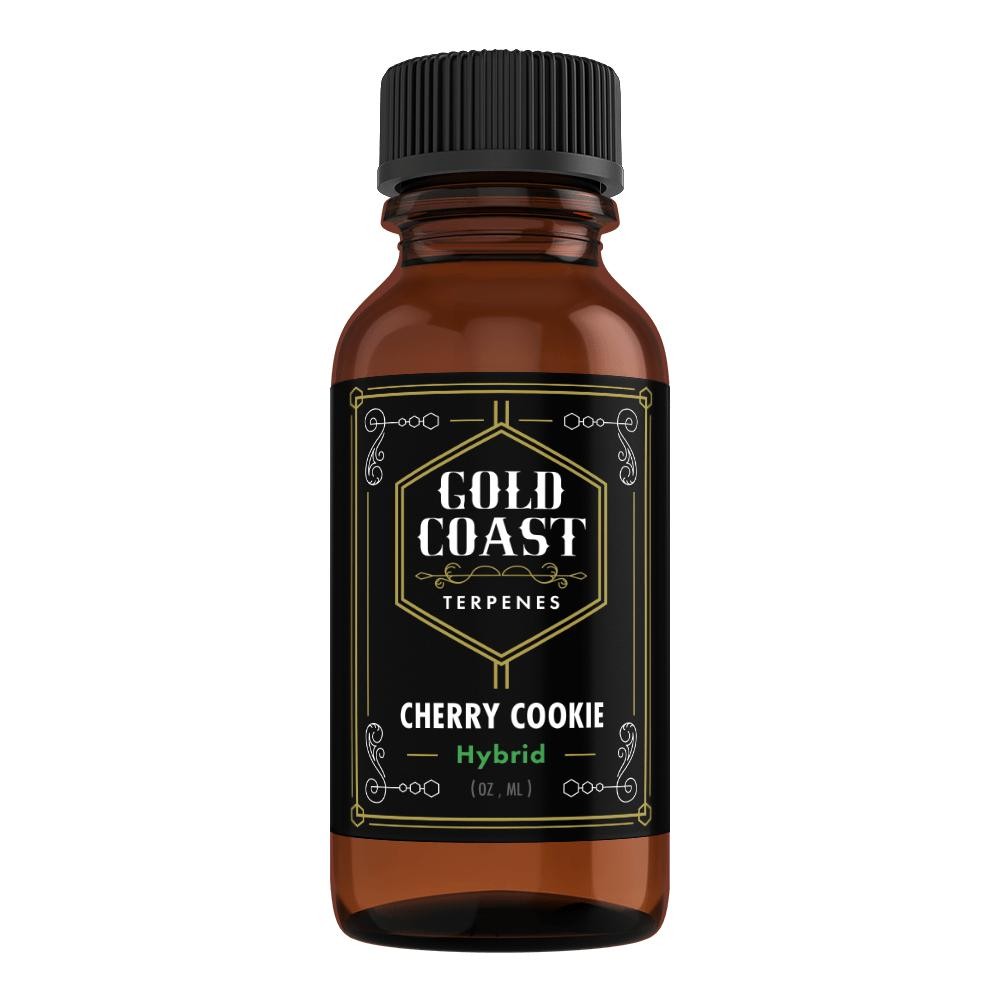 A bottle of terpenes