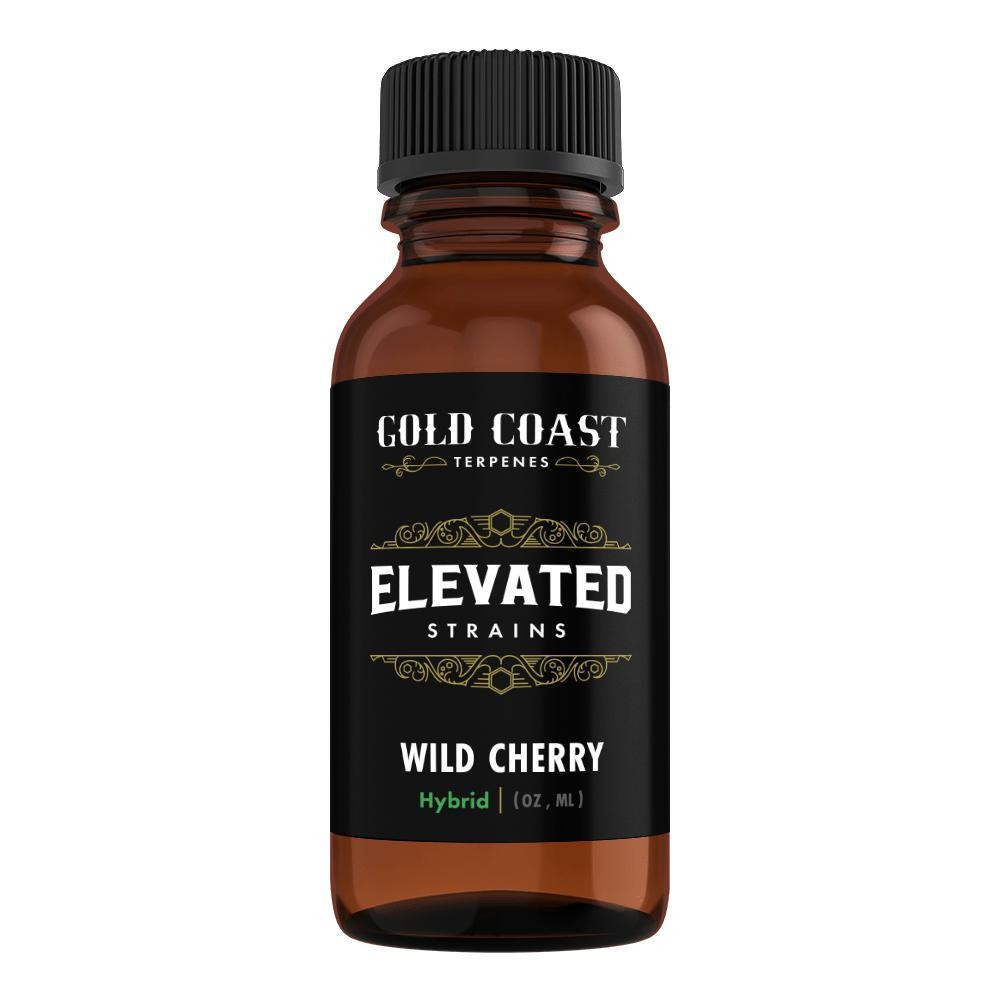 A bottle of terpenes