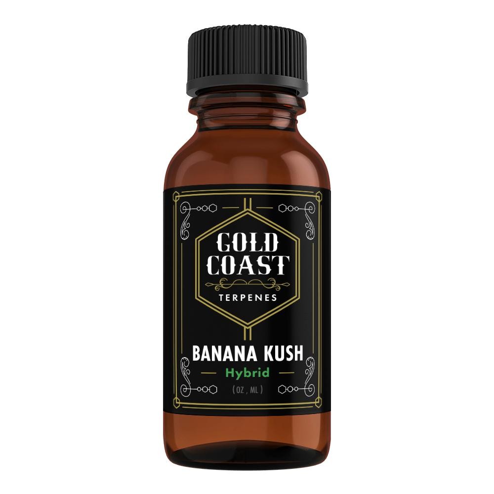 a bottle of Banana Kush