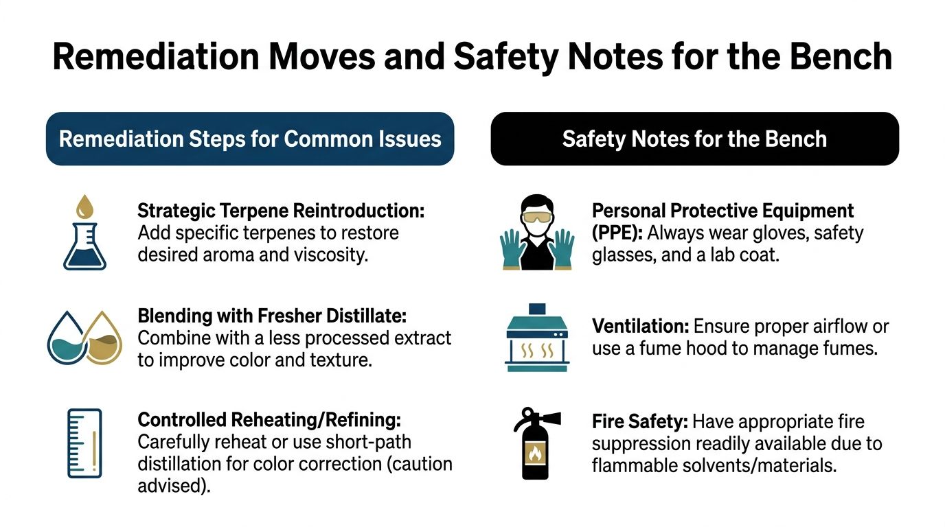 A safety and remediation guide for cannabis extraction labs, covering common processing techniques and essential safety protocols.